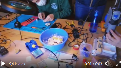 Fabrication de détecteurs à l'université d'Angers